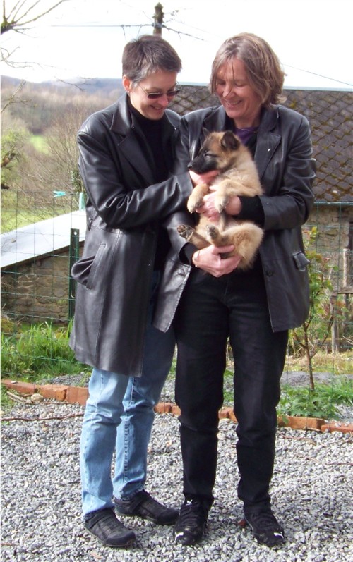 19-04-2008-Dablam.jpg - Dablam, Brigitte et Nathalie, 19 avril (Rouge)